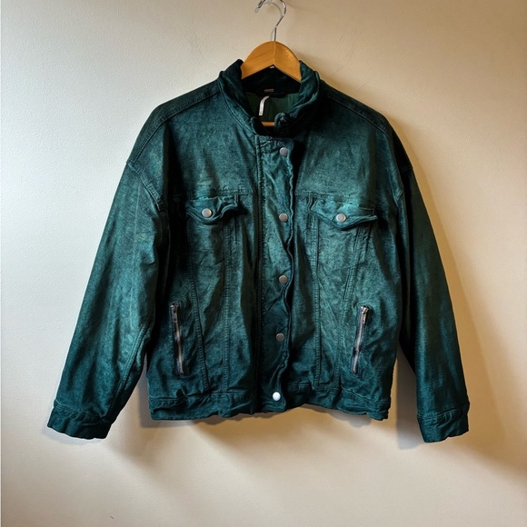 Free People “Velvet Trucker” Jacket - Picture 1 of 12